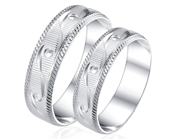 Maitri Brass Silver Kada